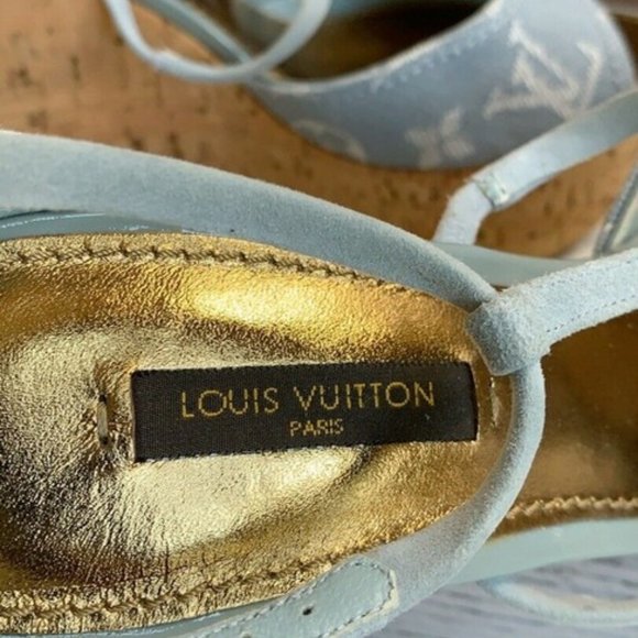 🛑SOLD🛑Authentic LOUIS VUITTON Denim Light Blue - Picture 5 of 12